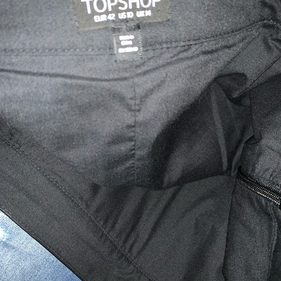 TOPSHOP leather skirt - Picture 2 of 2